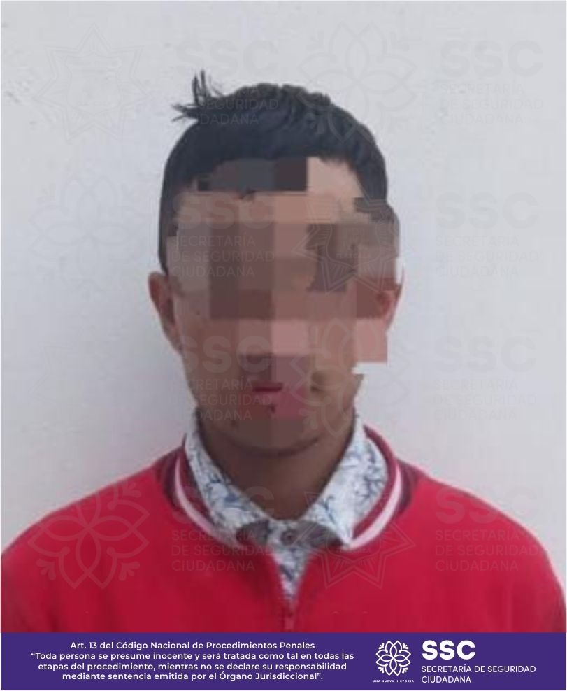 Detiene SSC a dos sujetos por conducir motocicleta con predenuncia de robo